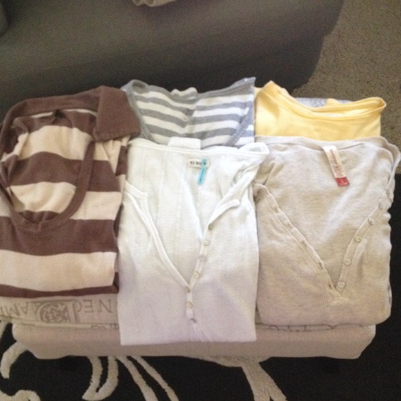 5 long sleeve t-shirts
