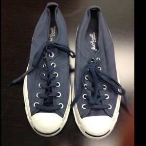 SOLD on eBay. Jack Purcell navy and white