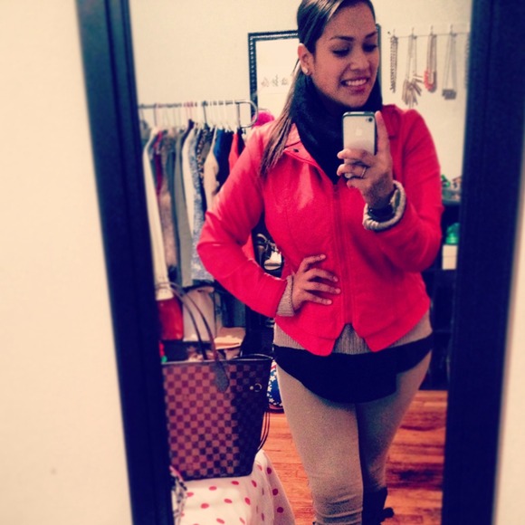 Leather jacket