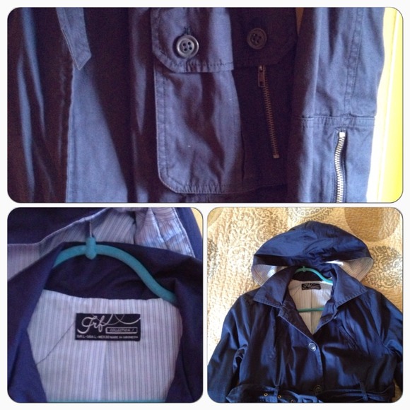 ❌Sold❌zara hooded coat jacket. Very cool. NWOT - Picture 2 of 4