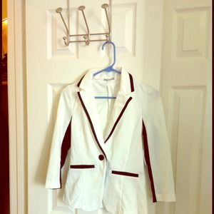 black n white blazer