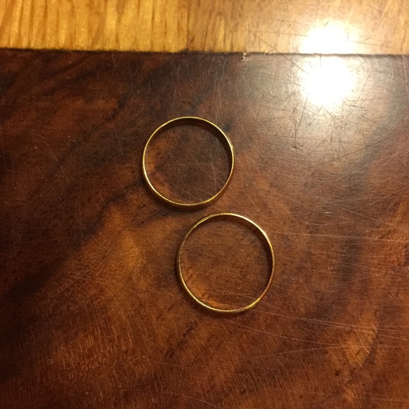 Gold Midi Rings - Picture 2 of 4