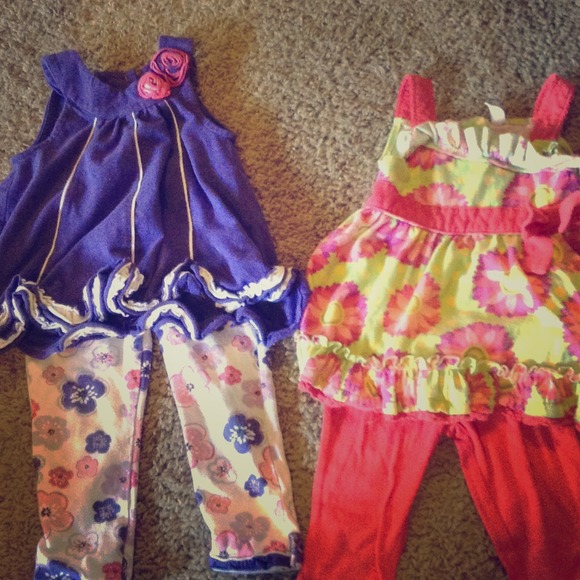 🚫SOLD🚫Lot toddler girl outfits 4t
