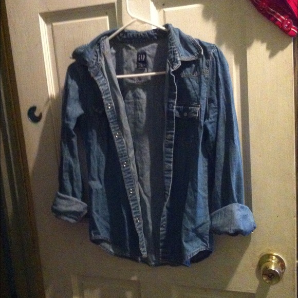 Denim Button Down