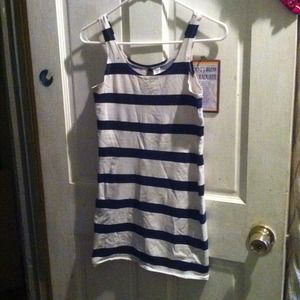 Striped Fitted Dress