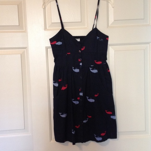 Cooperative navy blue Urban Outfitters dress
