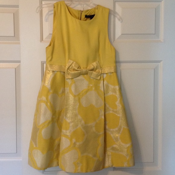 Marc By Marc Jacobs sunshine yellow and gold dress