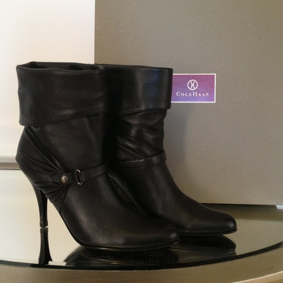 Cole Haan black boots