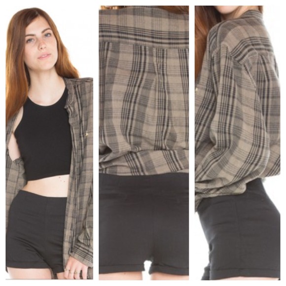 Brandy Melville Other - Brandy Melville high waisted black stretch shorts