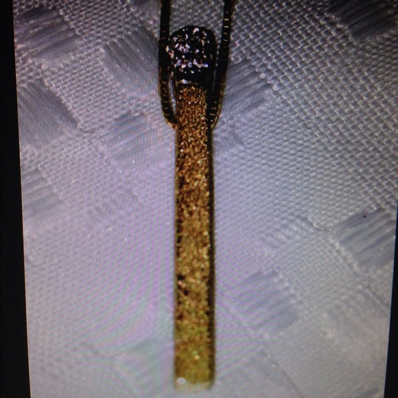 Match stick.Gold&silver.chunky Lgth 12-13". 14k. - Picture 3 of 4