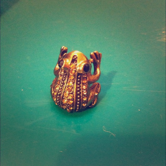 🎀💍🐸Adjustable frog ring 🐸💍🎀 - Picture 1 of 4