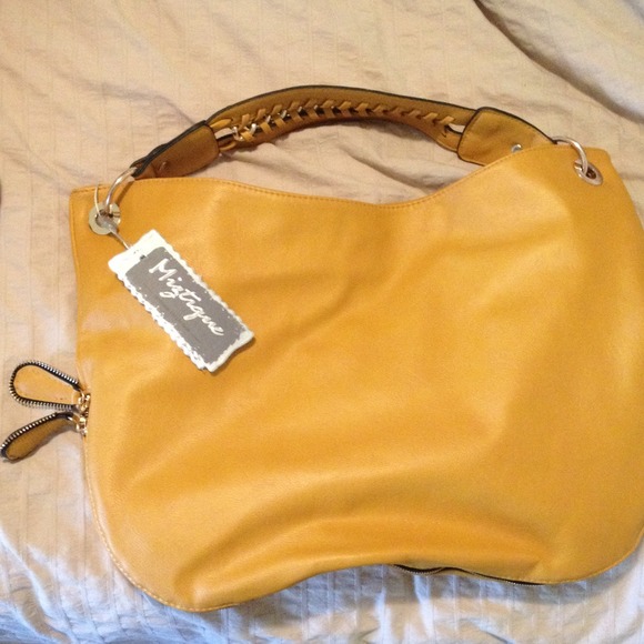 Mustar yellow purse
