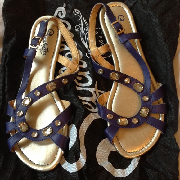 Seychelles navy blue sandals