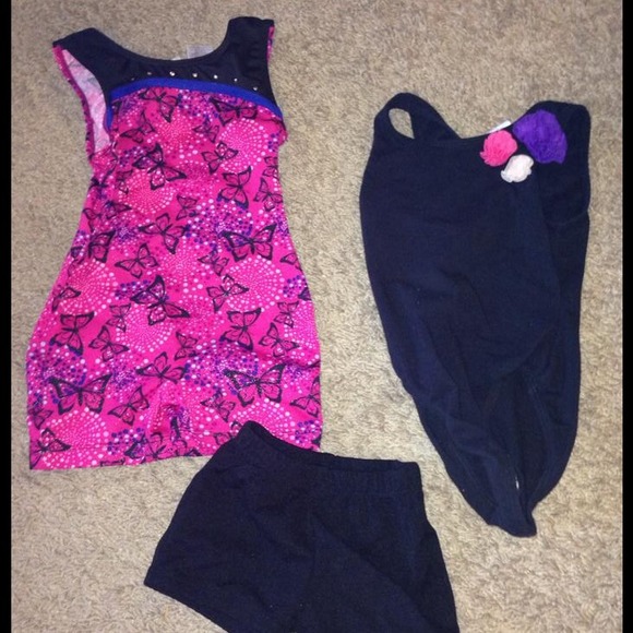 Toddler girls gymnastics xs 4/5 🚫sold🚫
