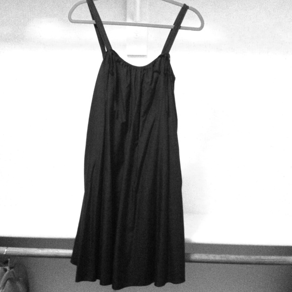 Black baby doll dress