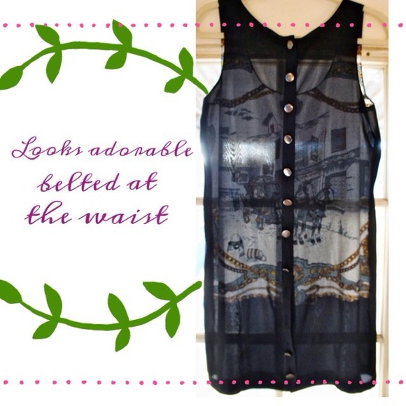 *SOLD* In Bundle - Sheer dress