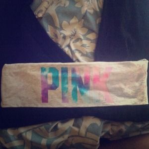 VS PINK Foldover Yoga Leggings