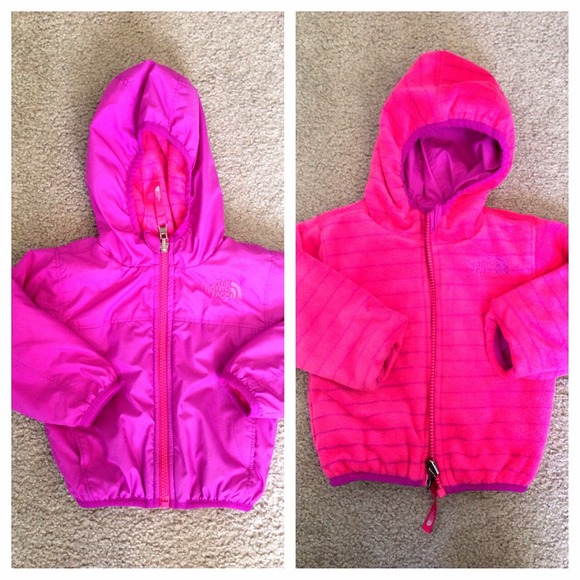 Reversible Infant North Face Jacket
