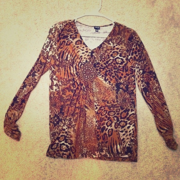 Long sleeve blouse