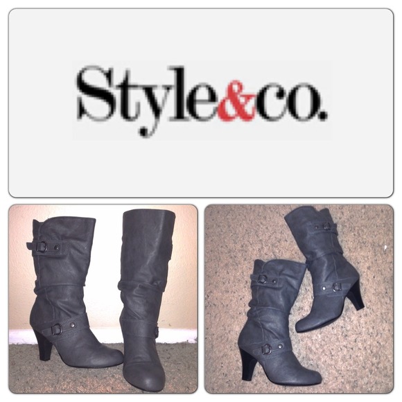 Grey Style & Co "Spunky" Boots