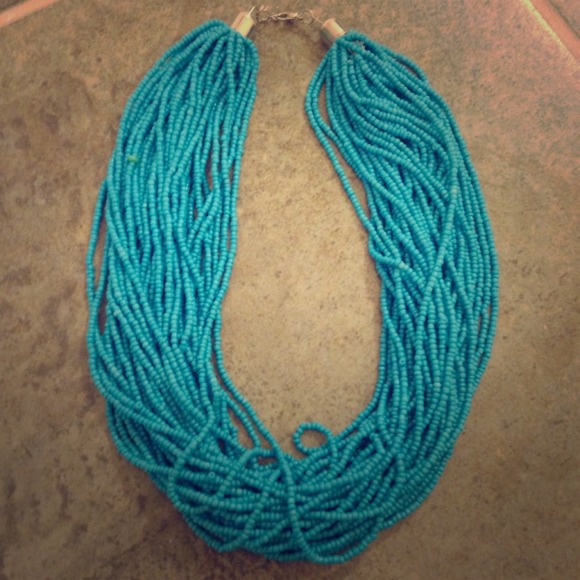 Turquoise Beaded Necklace