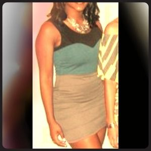 FLASH SALE!!! Forever 21 Color Block Dress