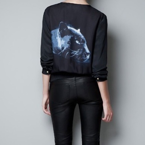 Black Panther Chiffon Bomber Jacket
