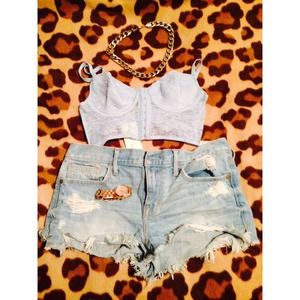 💥SOLD💥 Baby blue bustier
