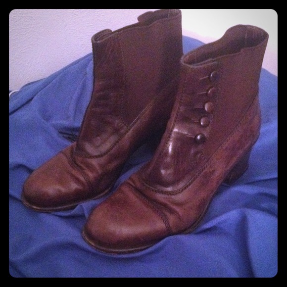Brown Ankle Boots (Made in Italy)