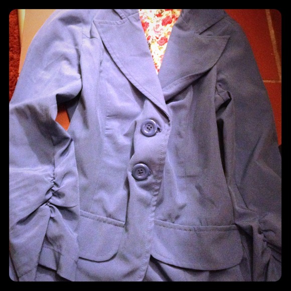 Wet seal light blue blazer size small