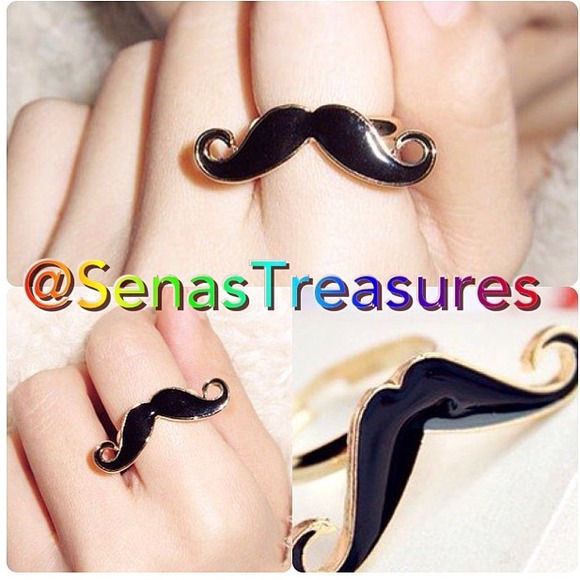 Mustache Ring