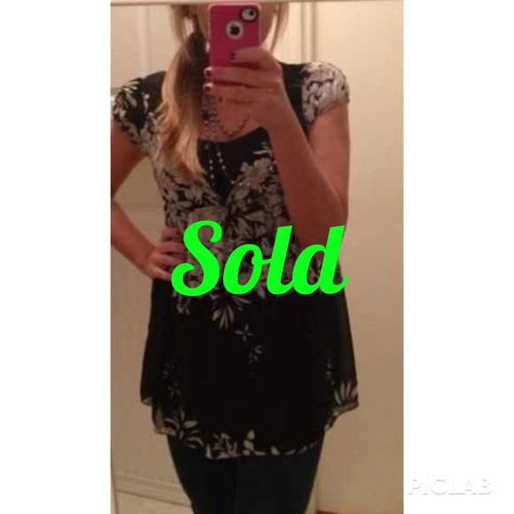 Pretty sheer babydoll top.
