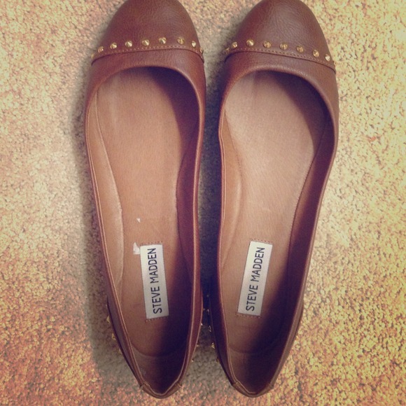 Steve Madden leather ballet flats