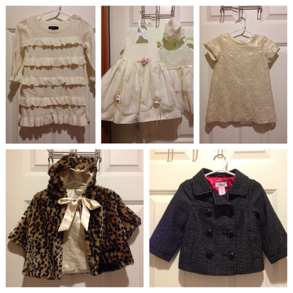 50 pcs baby Girls 6-12 mos clothes lot