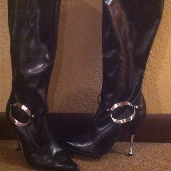 Black Tall Boots! Fall? Halloween party?