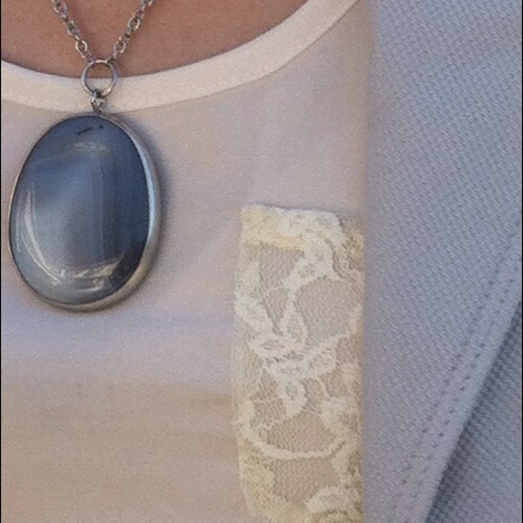 Lace Paneled Tank - Picture 3 of 4