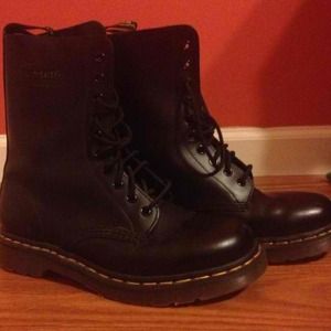 Black Dr. Martens Boots