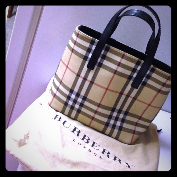 Authentic Burberry tote