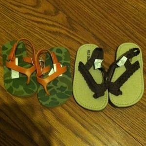 Brand new baby boy sandals