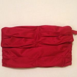 Wine colored clutch