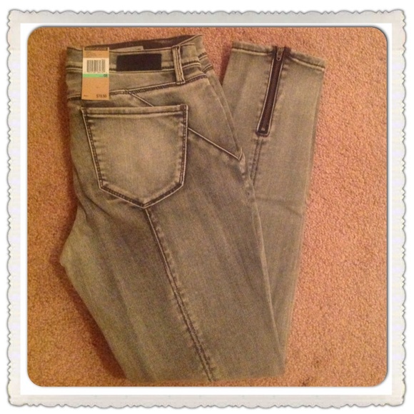 🌹N/A🌹DKNY Skinny Jeans Grey Wash - Picture 4 of 4