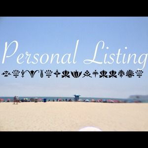 Personal bundle listing