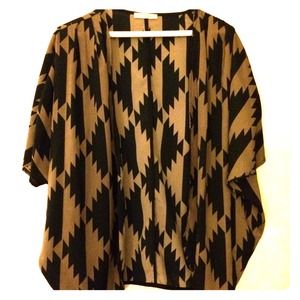 Black and brown cover up