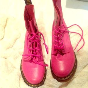 Hot Pink Dr. martens