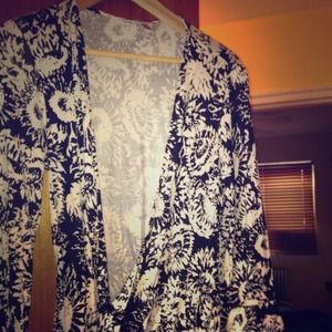 Barely used DVF vintage label wrap dress