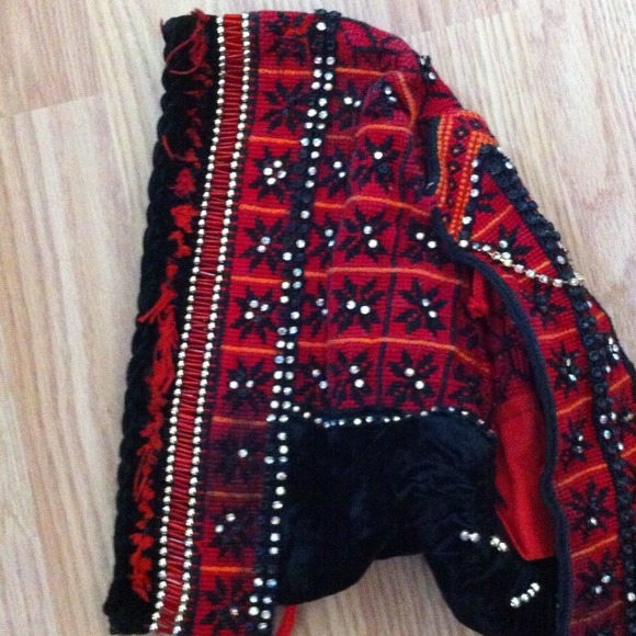 Vintage hand made hat with beads main image 4
