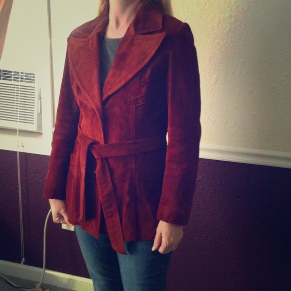 Jackets & Blazers - Vintage jacket genuine leather