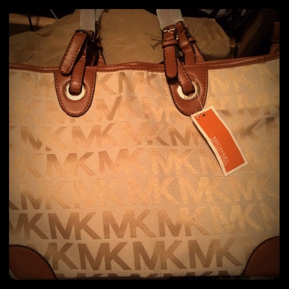 Inspired Michael Kors monogram handbag