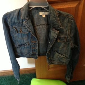 Cropped Jean Jacket