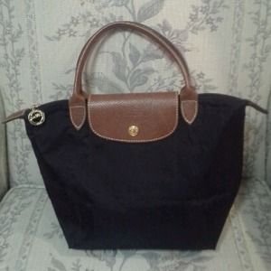 Longchamp Tote Black Le Pilage